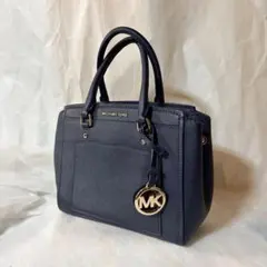 MICHAEL KORS ネイビー ハンドバッグ