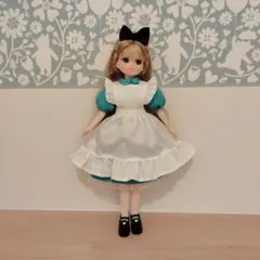 リカちゃん　服　不思議の国のアリスのサムネイル