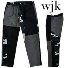 良品 wjk リメイク パッチワーク クレイジー ジョガー イージーパンツ 迷彩のサムネイル