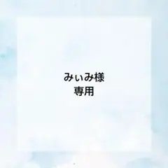 みぃみ様専用