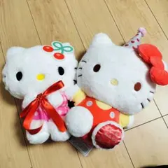 サンリオ　ハローキティ　モンチッチ　超BIGぬいぐるみ　Myハローキティ　ドール