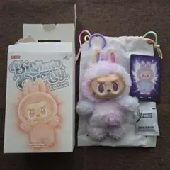 【正規品】E044 ラブブ THE MONSTERS エナジー LUCK（紫）