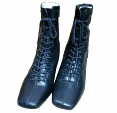 ❤ORiental TRaffic❤レースアップストレッチミドルブーツ/Mサイズ