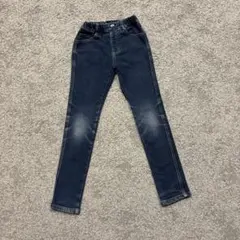 ブランシェス　スキニーパンツ 130サイズ ダークブルー　デニム　ジーンズ