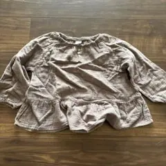 テータテート　ブラウス　長袖　100