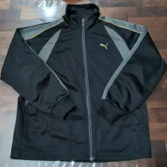 Puma ジップアップジャケット ブラック
