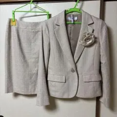 ☆NATURAL BEAUTY BASIC☆ツイードセットアップ 超美品♢