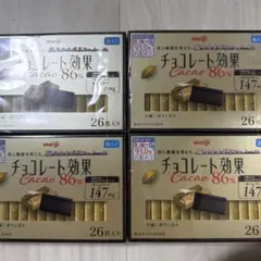 チョコレート効果　カカオ86% 26枚入り　4箱セットのサムネイル