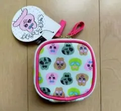 アクセサリーポーチ おぱんちゅうさぎ しまむら フェイス 総柄 カラフル