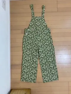 【ZARA（ザラ）】 花柄サロペット 　 レディースSサイズ（日本サイズM）