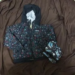 nima 子供用スキーウェア 110（上のみ）& グローブ 110