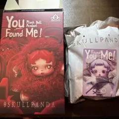 SKULLPANDA You Found Me! ぬいぐるみペンダント