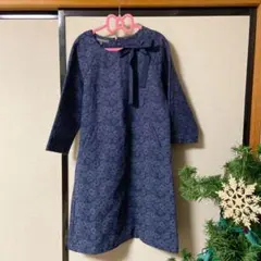 ローラアシュレイ 花柄ワンピース 7号