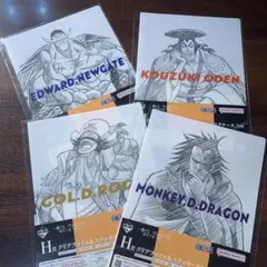 ONE PIECE クリアファイルセット　まとめ売り