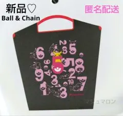 新品♡ボールアンドチェーン　ポケモン　ピカチュウ　M チャコールグレー完売品