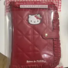 Maison de FLEUR × HELLO KITTY いちごマルチケース