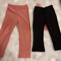 90センチ　あったかパンツ　2枚セット