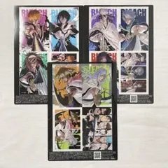 BLEACH ブリーチ クリアシート 3種 セブンイレブン まとめ売り