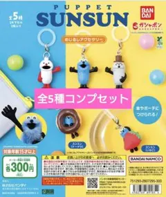 【匿名配送】パペットスンスン　めじるしアクセサリー　コンプセット