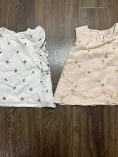 プティマイン　ノースリーブトップス　80.90