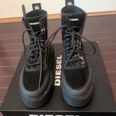 ★超美品‼️DIESEL 厚底 レースアップブーツ★のサムネイル
