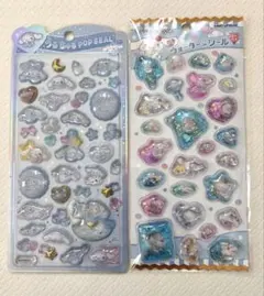 【正規品】シナモロール✨うるちゅる✨プチウォーターinシール✨2枚セット✨