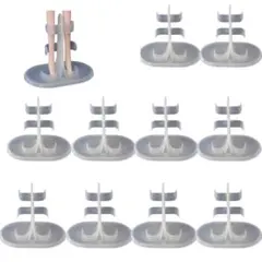 ドールスタンド 10個セット 人形用スタンド リカちゃん バービー0702