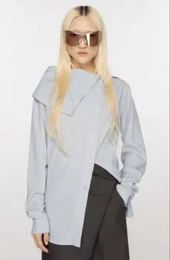 Acne Studios アシンメトリーボタンアップシャツ 36のサムネイル