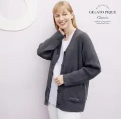 ジェラート ピケ&クラシコ:スムーズィーロングリブカーディガン