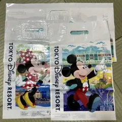 【未使用】東京ディズニーリゾート ショップ袋 5枚セット