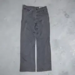 Wrangler グレー ストレートデニム