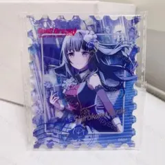 バンドリ 台北 ライブ ポピロゼ 切手風アクリルカード 市ヶ谷有咲 2 