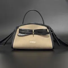 FURLA フルラ　マルゲリータミニ　トップハンドル　ショルダーバッグ