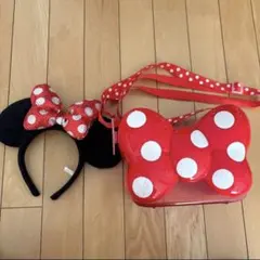 ディズニー ミニー リボン ポップコーンバケット 2点セット