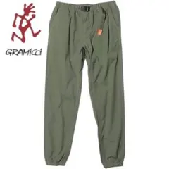 【美品】GRAMICCI NNジョグパンツ オッシュマンズ別注 グリーン S