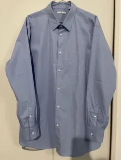 ＋J ユニクロ　ブロードシャツ　62ブルー　【新品未使用】
