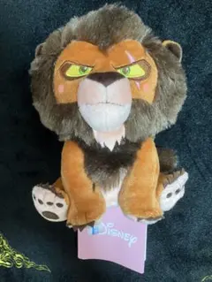 ディズニーキャラクター 赤いほっぺ ぬいぐるみ スカー ナムコ限定