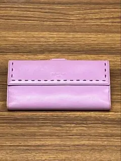 Yves Saint Laurent 長財布 パープルのサムネイル