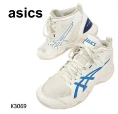 アシックス　美品　バスケットボール　1064A021　22.5cm　シューズ