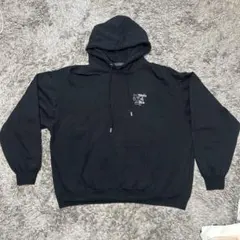 Mark Gonzales ブラック フードパーカー　L