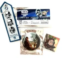 マンダロリアンアンドグローグー フライトタグ STARWARS 세트