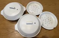 KINTO KAKOMI IH土鍋 1.2L ホワイト 25190 2個セットのサムネイル