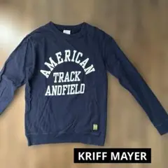KRIFF MAYER ネイビー トレーナー　M