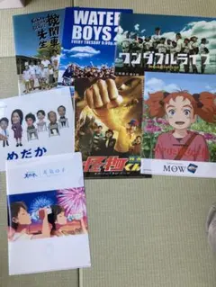 まとめ売り　映画テレビクリアファイル７枚セット