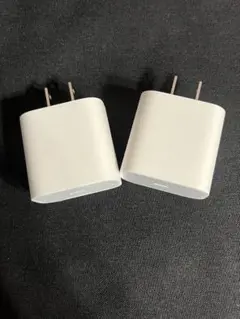 【Apple純正】20W USB-C電源アダプタ 2個セット