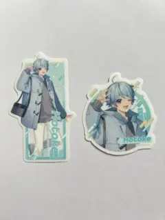 いれいす くじスクエア D賞クリアステッカー2枚セット hotoke Ver.