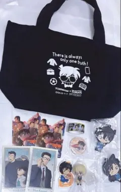 名探偵コナン　トートバック　ラバーストラップ　マスキングテープ　カード