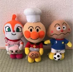アンパンマンぬいぐるみ 3点set