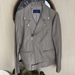 ITEMS URBAN RESEARCH レザーダブルライダースジャケット 38のサムネイル