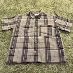 b.ROOM チェックシャツ　110